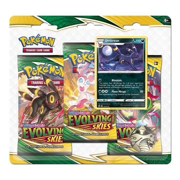 Pokemon TCG - Evolving Skies - 3 Pack Blister