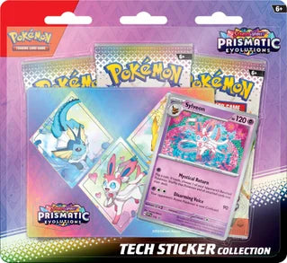 Pokemon TCG - Scarlet & Violet - Prismatic Evolutions - Tech Sticker Collection - Sylveon