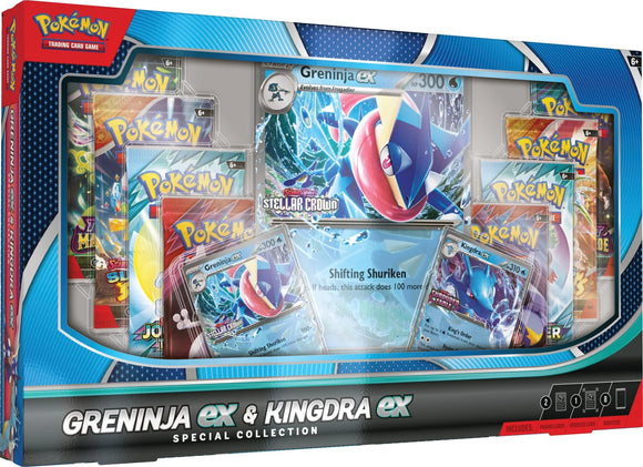 Pokemon TCG - Scarlet & Violet - Greninja ex & Kingdra ex Special Collection