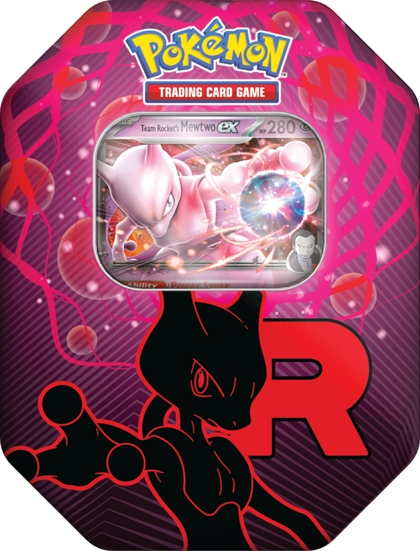 Pokemon TCG - Scarlet & Violet - Destined Rivals - Team Rocket Tin ...