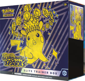 Pokemon TCG - Scarlet & Violet - Surging Sparks - Elite Trainer Box (ETB)