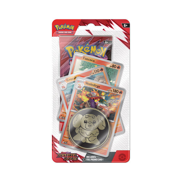 Pokemon TCG - Scarlet & Violet - Destined Rivals - Premium Checklane Blister