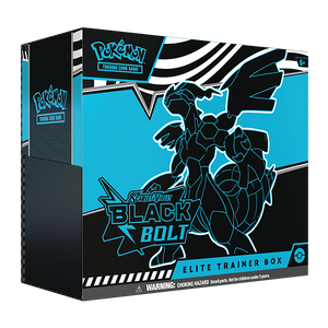 Pokemon TCG - Scarlet & Violet - Black Bolt - Elite Trainer Box (ETB) - Zekrom