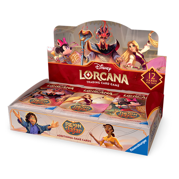 Disney Lorcana TCG - Reign of Jafar - Booster Pack Display
