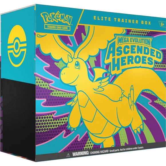 Pokemon TCG - Mega Evolution - Ascended Heroes - Elite Trainer Box (ETB)