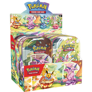 Pokemon TCG - Scarlet & Violet - Prismatic Evolutions - Set of 8 Mini Tins