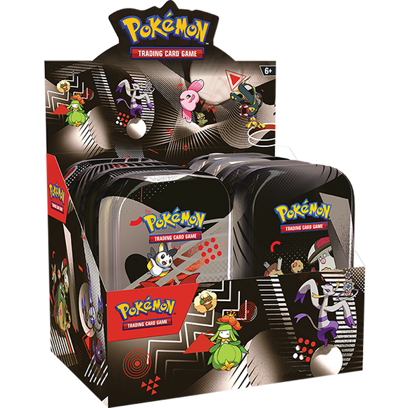 Pokemon TCG - Scarlet & Violet - Black Bolt & White Flare - Unova Mini Tin - Set of 8