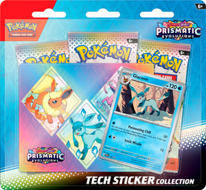 Pokemon TCG - Scarlet & Violet - Prismatic Evolutions - Tech Sticker Collection - Glaceon