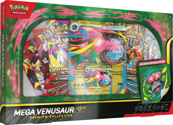 Pokemon TCG - Mega Evolution - Mega Venusaur ex Premium Collection