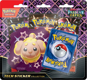 Pokemon TCG - Scarlet & Violet - Paldean Fates - Tech Sticker Collection - Fidough