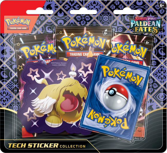 Pokemon TCG - Scarlet & Violet - Paldean Fates - Tech Sticker Collection - Greavard