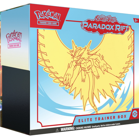 Pokemon TCG - Scarlet & Violet - Paradox Rift - Elite Trainer Box (ETB) - Roaring Moon