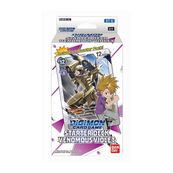 Digimon Card Game - Starter Deck - Venomous Violet ST-6