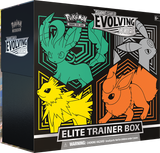 Pokemon TCG - Evolving Skies Elite Trainer Box (ETB) - Leafeon, Umbreon, Jolteon & Flareon