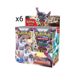 Pokemon TCG - Scarlet & Violet - Paldea Evolved - Sealed Booster Case (6 Booster Boxes)