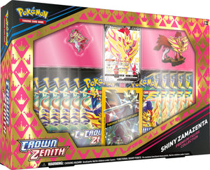 Pokemon TCG - Sword & Shield 12.5 - Crown Zenith - Premium Figure Collection - Shiny Zamazenta
