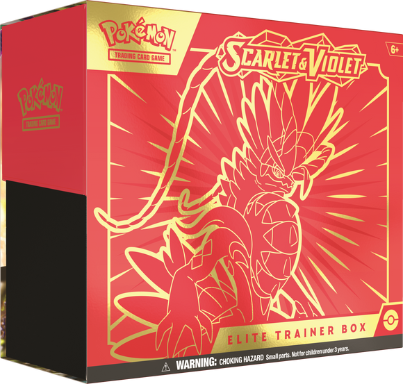 Pokemon TCG - Scarlet & Violet - Base Set - Elite Trainer Box (ETB) - Koraidon