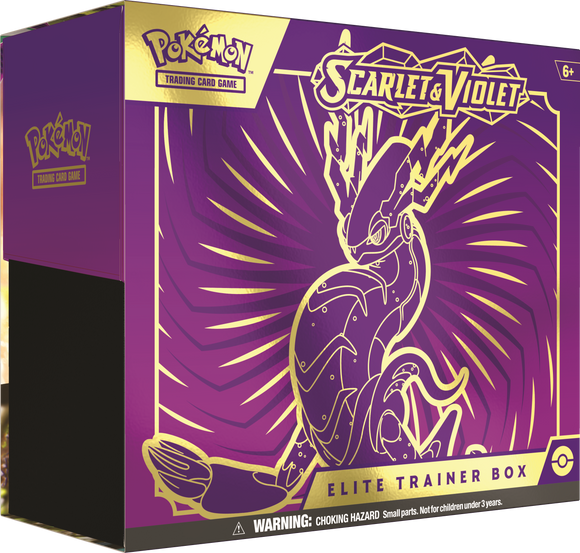 Pokemon TCG - Scarlet & Violet - Base Set - Elite Trainer Box (ETB) - Miraidon