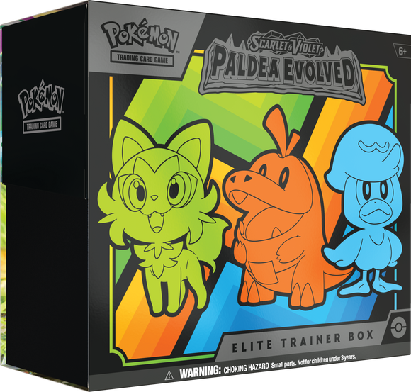 Pokemon TCG - Scarlet & Violet - Paldea Evolved - Elite Trainer Box (ETB)