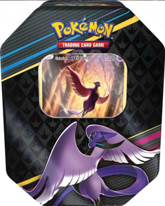 Pokemon TCG - Sword & Shield 12.5 - Crown Zenith - Tin (4 Booster Packs) - Galarian Articuno