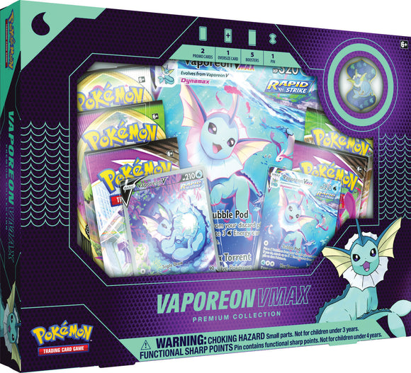 Pokemon TCG - Vaporeon VMAX Premium Collection