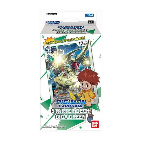 Digimon Card Game - Starter Deck - Giga Green ST-4