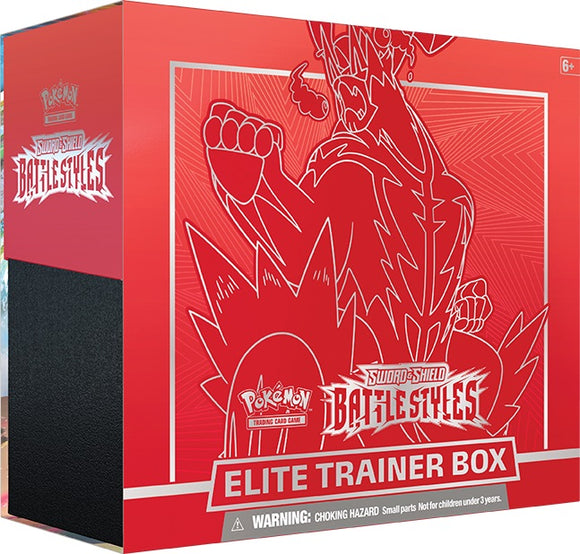 Pokemon TCG - Battle Styles Elite Trainer Box (ETB) - Red