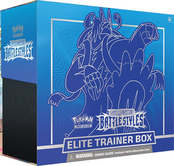 Pokemon TCG - Battle Styles Elite Trainer Box (ETB) - Blue
