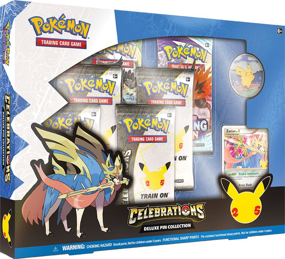 Pokemon TCG - 25th Anniversary Celebrations - Deluxe Pin Box