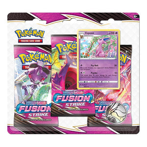 Pokemon TCG - Fusion Strike - 3 Pack Blister - Espeon