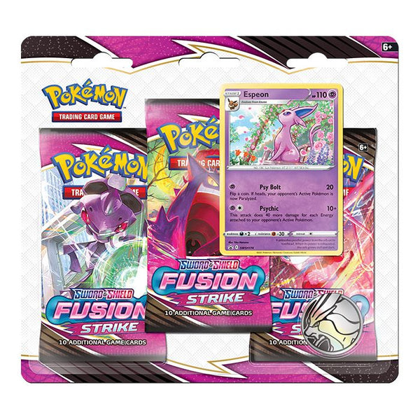 fusion strike japanese booster box Pokemon TCG - Fusion Strike - 3 Pack Blister